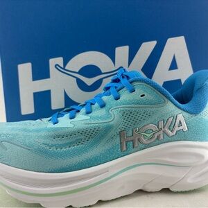 Hoka Clifton 10 Running Shoe color sky size 12B